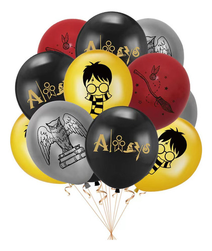 Kit Fiesta Harry Potter Globos De Cumpleaños Temática