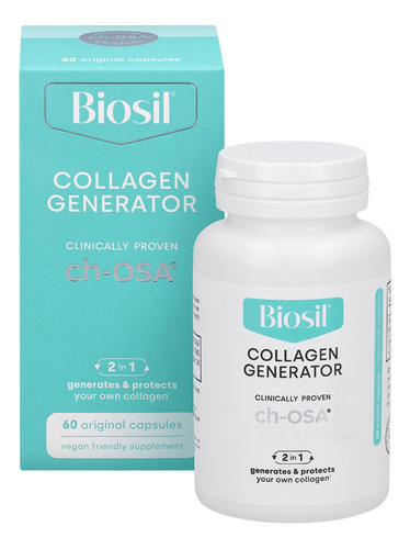Biosil Generador De Colageno  60 Capsulas  Con Complejo Pa