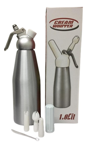 Chantillera Dispensador Crema Chantilly 1 Litro Isi Aluminio