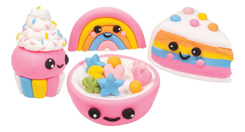 Masa  Crea Tu Propio Kawaii Rainbow Treats Modeling  Fr80mm