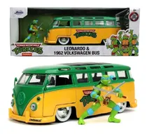 Comprar 1962 Volkswagen Combi Tortugas Ninja Leonardo Jada Esc 1:24
