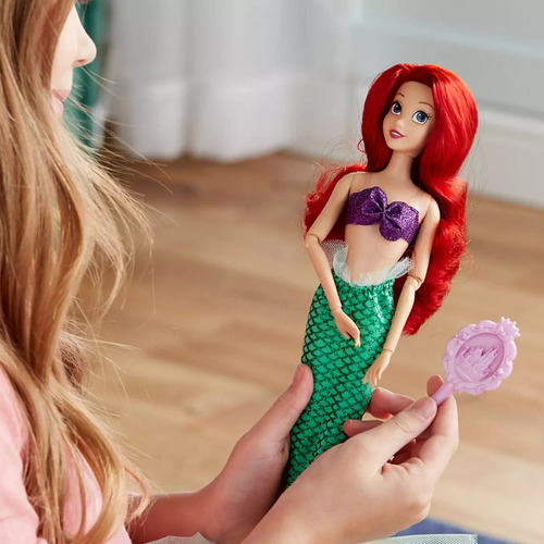 Muñeca Ariel articulada Eua Princesses de Disney de 30 cm