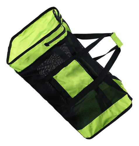 Bolsa De Transporte Verde Para Equipo De Snorkel, Malla De 1