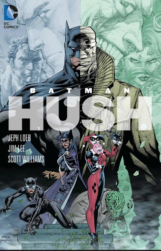 Comic Book Batman Hush Novela Gráfica Tapa Dura Dc Comic