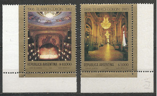Carpeta Teatro Colon Centenario 1992-filatelia-estampillas 