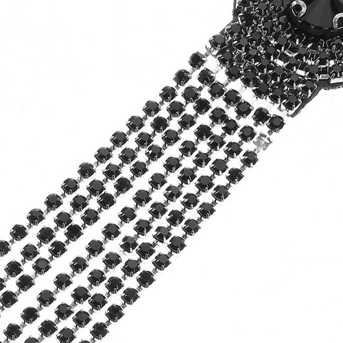 2 Charreteras Con Diamantes De Imitación En Los Hombros: Bor
