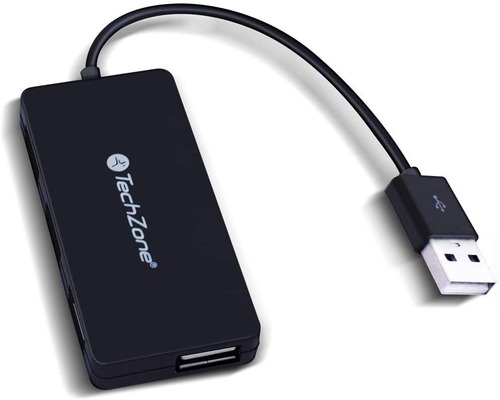 Hub 4 Puertos Usb2.0 Alta Velocidad Carga Y Transfiere Datos