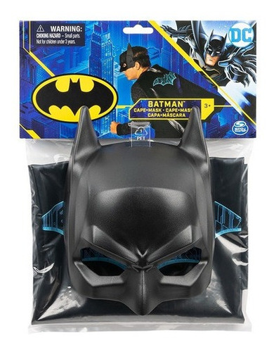 Batman Mascara Con Capa Licencia Original Dc 67846