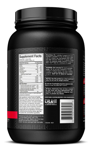 Nitro Tech Whey Protein + Creatina Myprotein 500g + Shaker Strawberry