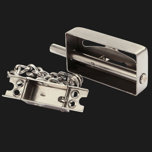 Cerradura Antirrobo Con Cadena Con Cerrojo De Puerta