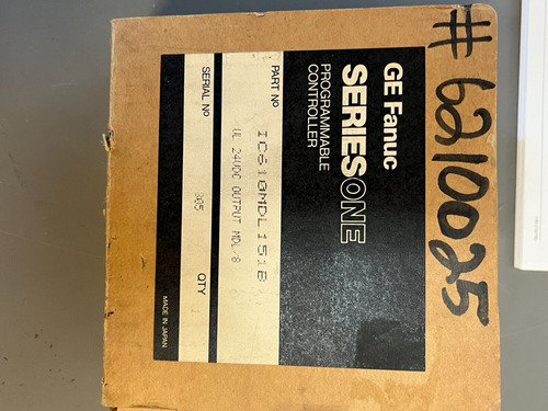 Ge Fanuc Ic610mdl151b Output Module, 24vdc 8 Circuits, N Ssc