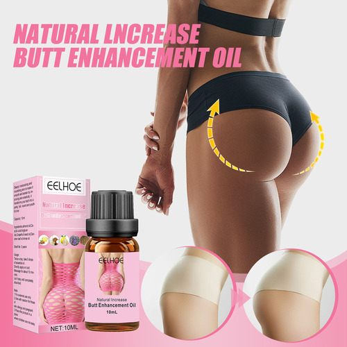 4×aceite Reafirmante Y Realzador Glúteos En Forma U Que