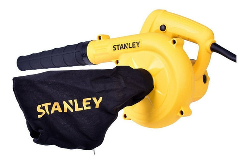 Imagen 3 de 5 de Sopladora aspiradora Stanley STPT600 eléctrica 600W negro/amarillo 120V