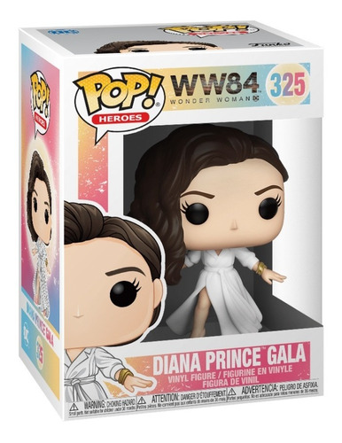 Funko Pop Mulher Maravilha Diana Prince Gala 325 Dc Ww84 Pop