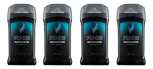 Ax Desodorante En Barra Para Hombres, Phoenix, 3 Oz, 4 Recue