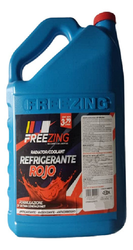 Refrigerante Freezing Rojo Galón 3,790 Lts  Promo