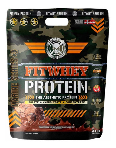 Fitwhey 5lbs Generation Fit Proteína Conc + Iso + Hidro