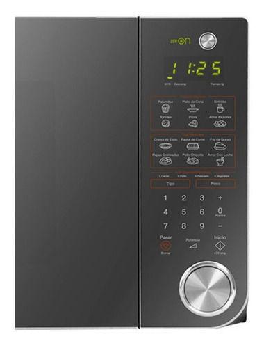 Imagen 5 de 5 de Horno De Microondas Winia Kor-1n3hma 1.1 Pies Cúbicos Gris
