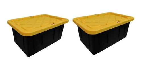 Caja Plástico Resistente Para Almacenamiento Profesional1