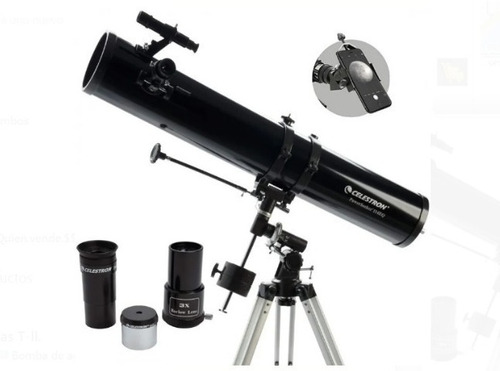 Telescopio Celestron Power Seeker 114eq C/adaptador De Tel