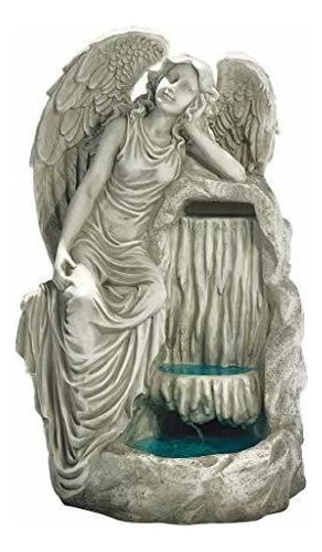 Design Toscano Resin Resting Grace Angel Fuente De J