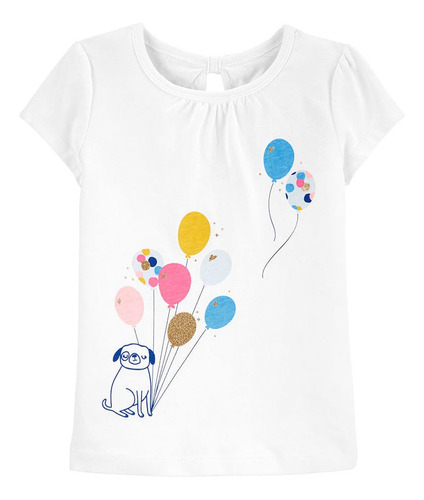 Carter's Remera Mangas Cortas Globos 1i543210