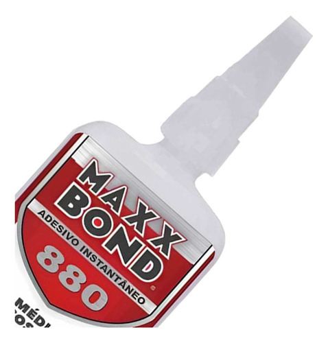 Super Cola Adesivo Instantâneo 880 Multiuso 100g -maxx Bond