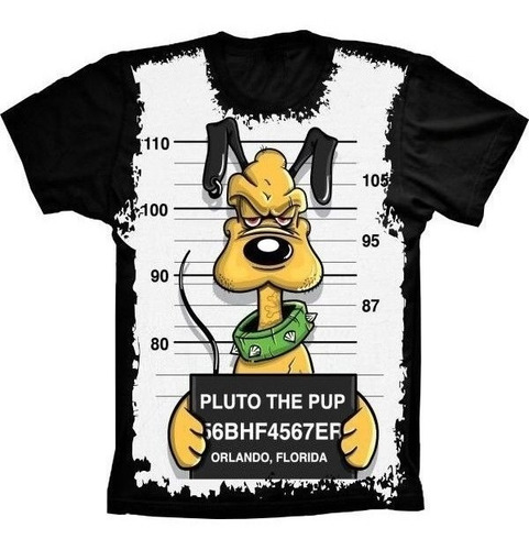 Camiseta Estilosa 3d Fullprint -  Personagens P Thug Life