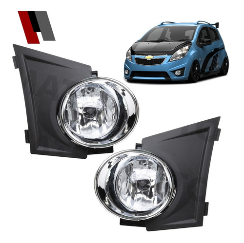 Neblineros Para Chevrolet Spark Gt 2011-2013 + Luces Led