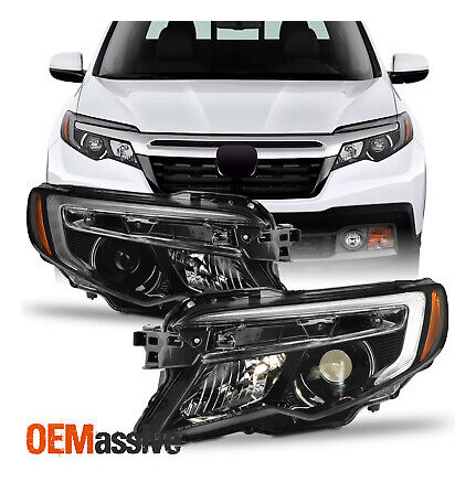 For 16-21 Honda Pilot 17-20 Ridgeline Halogen Projector  Oai