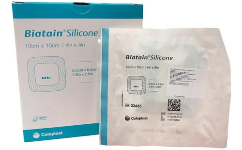 Aposito Con Adhesivo De Silicona 33435 Biatain 10x10cm X Un