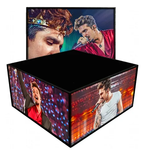 Caixa Decorativa - Luan Santana - Madeira Mdf | Parcelamento sem juros