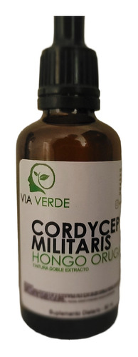 Energia Antioxidante Nootro Tintura Cordyceps Militaris 50ml