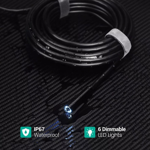 Imagen 5 de 8 de Boroscopio Camara Inspeccion Endoscopio Celular 3.5m Usb