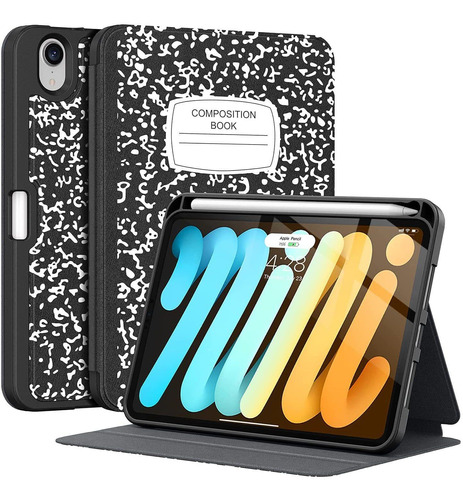 Funda Supveco  Para iPad Mini 6 8.3  2021 Portalapices Ne...