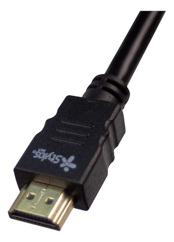 Cable Hdmi Stylos Stachd3b 2m Color Negro