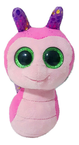 Peluche Ty Beanie Scooter Caracol Rosado Glitter Año 2017 