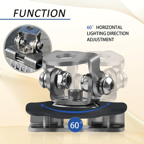 Soporte Capot Para Neblineros Barras Led Fijos Universal X2