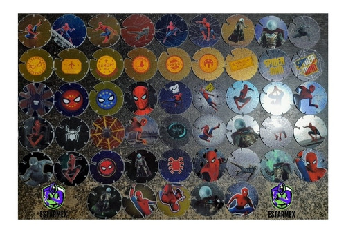 Colección Completa De Tazos Spiderman Lejos De Casa 2019 | Meses sin  intereses