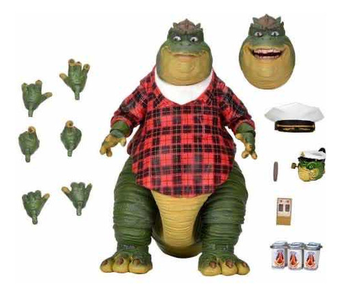 Earl Sinclair Dinosaurs Neca Ultimates Original Nuevo