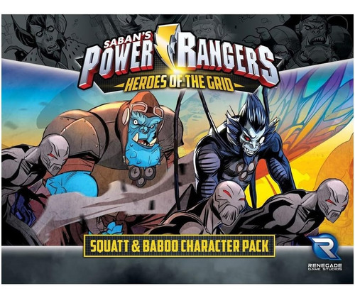 Paquete De Personajes De Renegade Game Studios Power Rangers