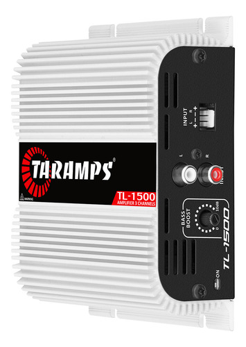 Módulo Amplificador Taramps Tl 1500 390w Rms 2 Ohms 3 Canais