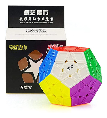 Cubo De Velocidad Liangcuber Qy Megaminx 3 X 3 Pulgadas Color De La Estructura