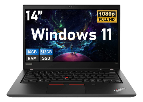 Lenovo Thinkpad T14 Intel Core I5 10210u 16gb Ram 512gb Ssd (Reacondicionado)