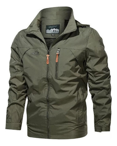 Chaqueta Impermeable Y Cortavientos Para Hombre