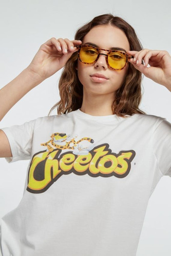 Camiseta, Estampado De Cheetos