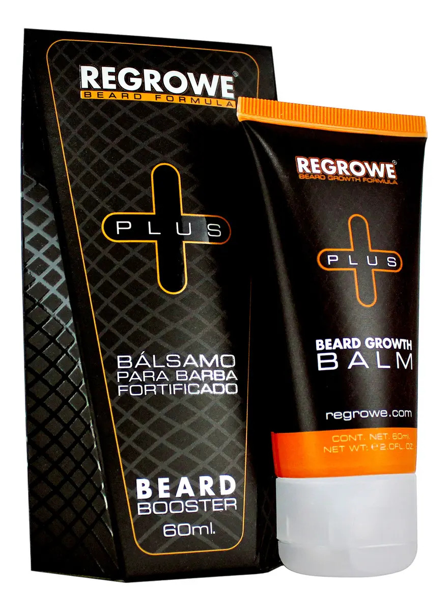 Bálsamo para Crecimiento de Barba Regrowe Plus al 5% con Queratina y Aloe Vera