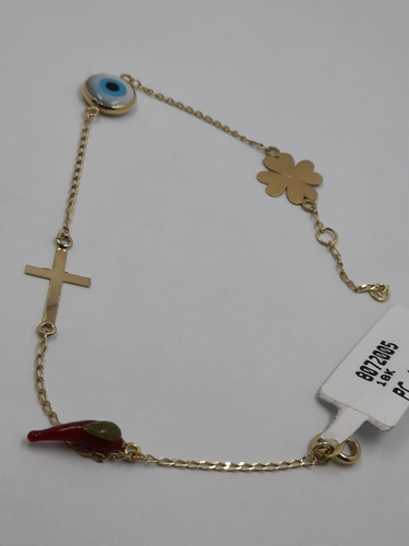 Pulseira Em Ouro 18k, Patuá
