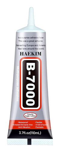 Pegamento Adhesivo Transparente B7000 Celular Multiuso 110ml