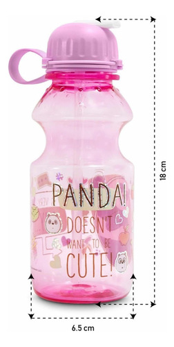 Botella Agua Osos Escandalosos Panda Kawaii